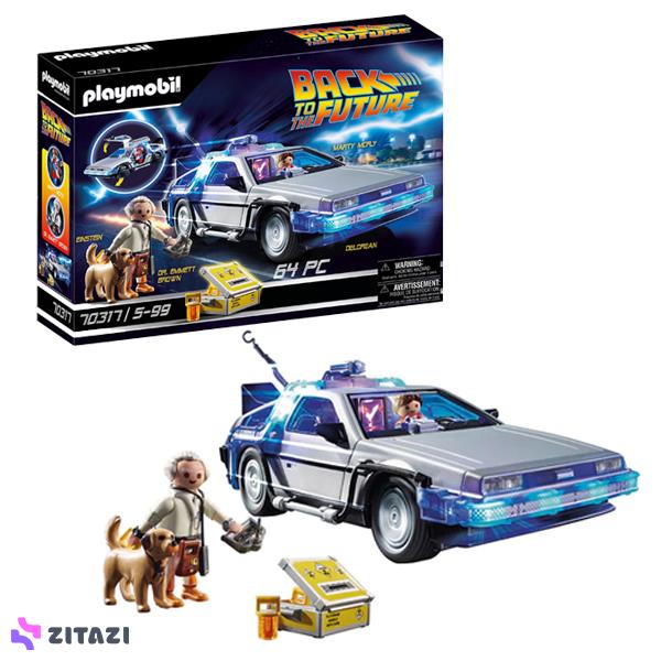 بازی آموزشی پلی موبیل مدل Back To The Future Delorean کد 70317